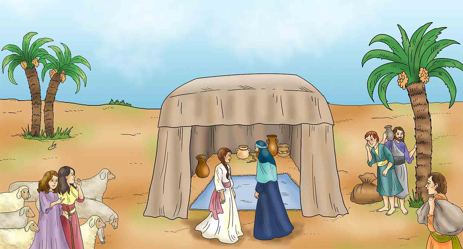 שעורי תנ"ך יצחק ורבקה
